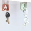 Multi functional Hanging Small Holder hook Single Adhesive Wood For Sticky Photo Frames Plastic self-adhesive Wall Hook