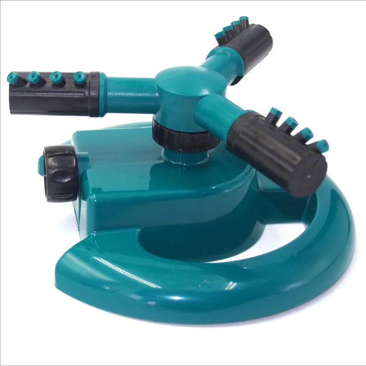 rotating adjustable 3 arm garden sprinkler