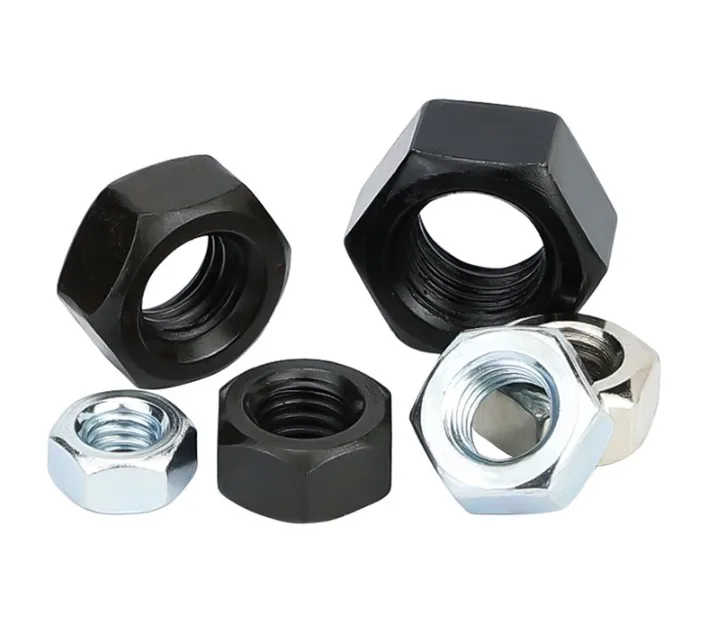 Din934 Metric Nuts Galvanized Carbon Steel Hex Nut High Quality Grade 4.8 M24 Nuts Buy Din934