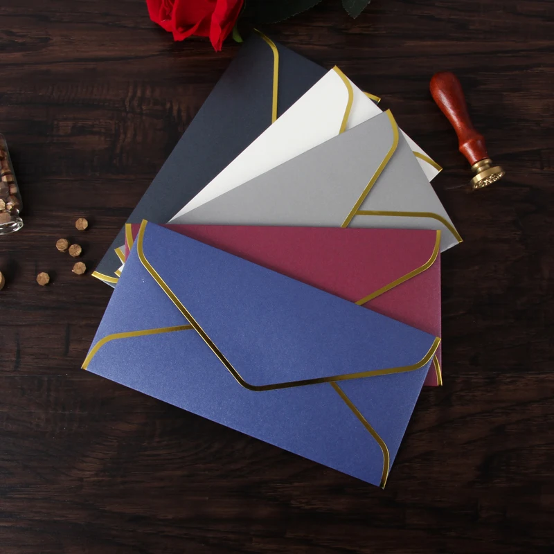 Customized Printing Open Side Handmade Paper Envelope Wholesale Factory