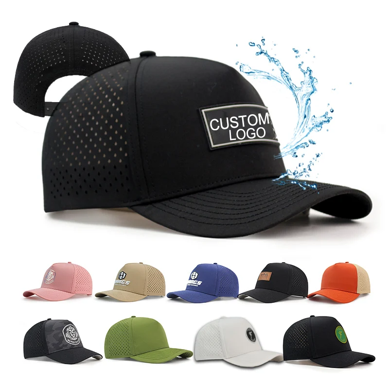 Unisex Snapback Baseball Cap Hydro Repellent Floating Performance Hat Hydro Waterproof Sports Performance Hat, Snapback Baseball  main image 2