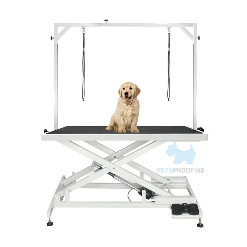 New Electric Lifting Table,Dog Grooming Table Simple Operation,Pet Hair