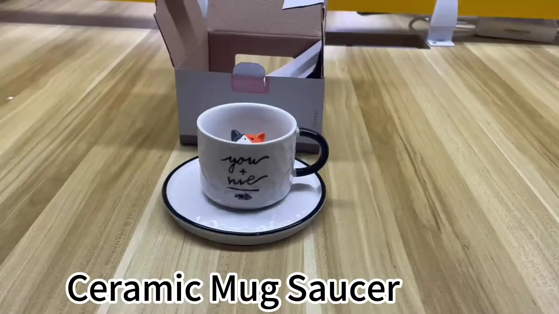 Raguso Tazza in Ceramica Cartone Animato Gatto Tazza in | FindTheDeal
