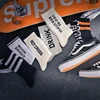 New Style Autumn Winter Letter Hiphop Men Reflective Socks Wholesale