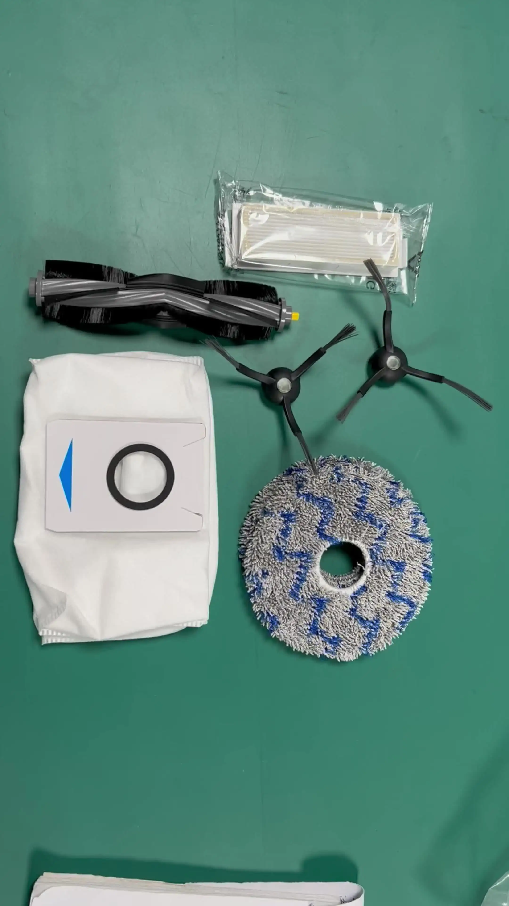 Support De Vadrouille Pour Robot Aspirateur - Compatible X1 Omni - Pièce De Rechange Lavable - 2 Pièces Incluses