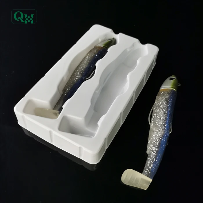 Professional manufacture small reusable plastic blister pack clamshell for fishing lures