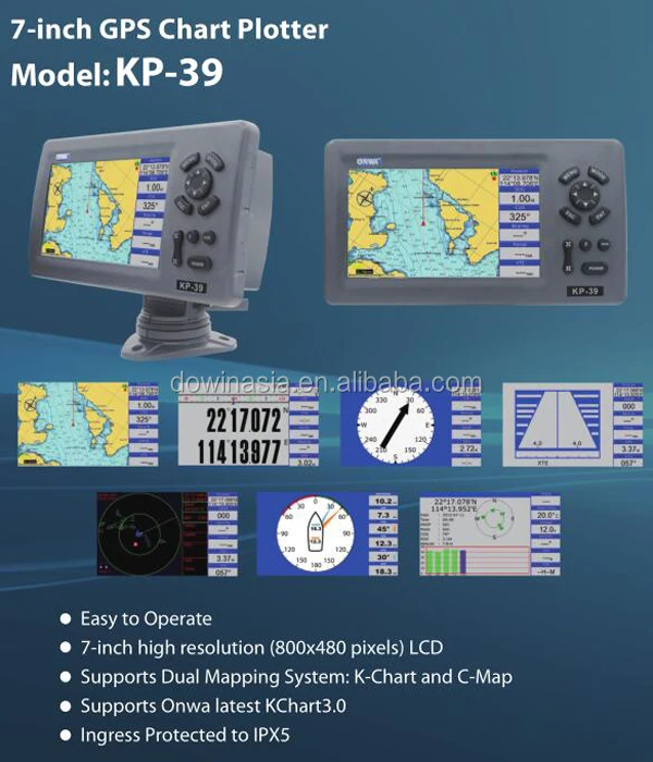 Marine Gps Chart Plotter With Ais Transponder And Receiver Buy Chart