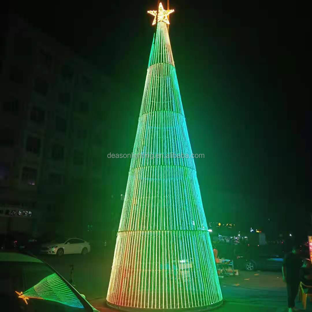 Outdoor Use Dmx Led Tree Smart Led Light Show Pixel Tree Rgb Pixel Mega