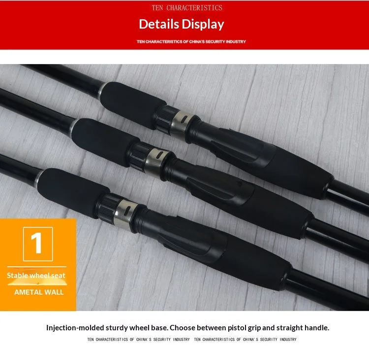 Phoenix Tuna Rods Long-distance Dragon Phoenix Tail Carbon Fishing Rod 2-Piece Soft Tune ...