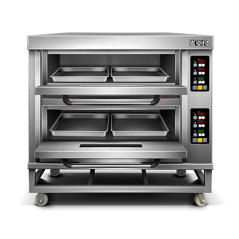 High Quality Electric Fresh Bread Baking Oven With 3 Decks 3 Trays