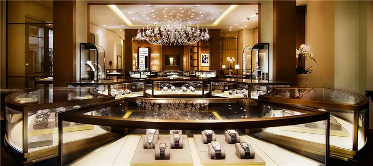 顶级品质奢华智能运动手表商店展台展示