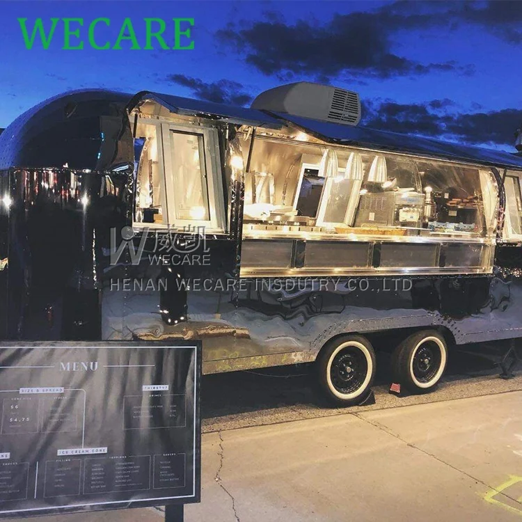 Wecare Custom Beach Mobile Bar Coffee Truck Mobile Restaurant Cater