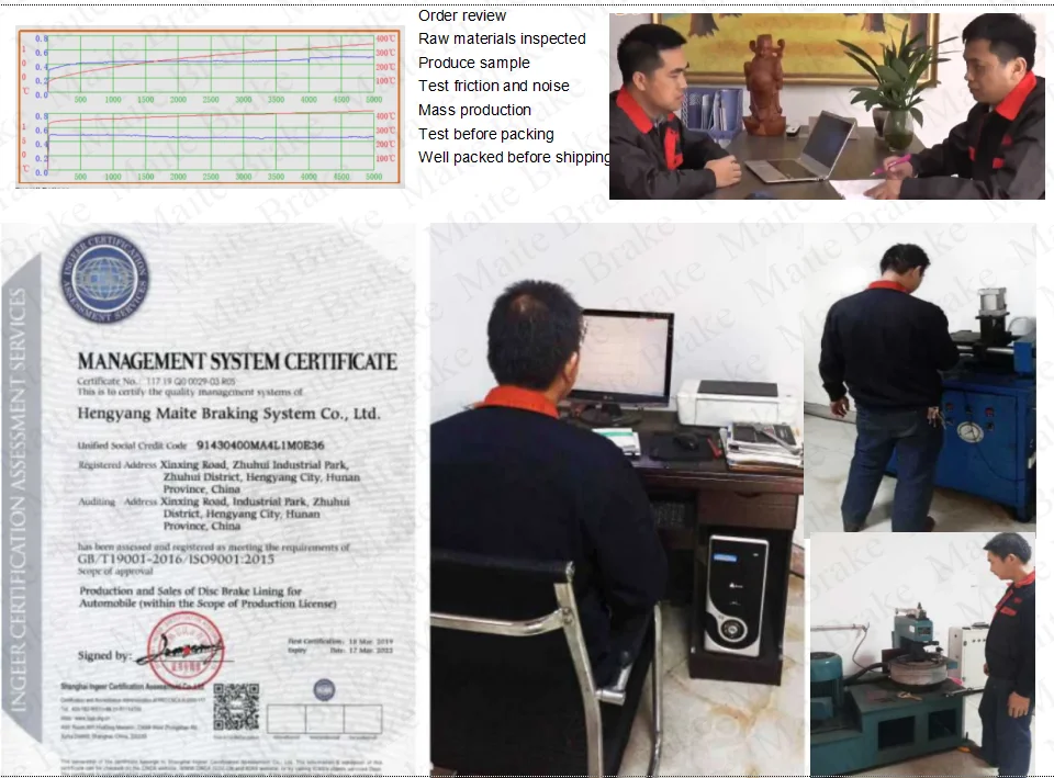 New Model Car Spare Parts Brake Pads Oem 0446533480 D2076 Front Brake