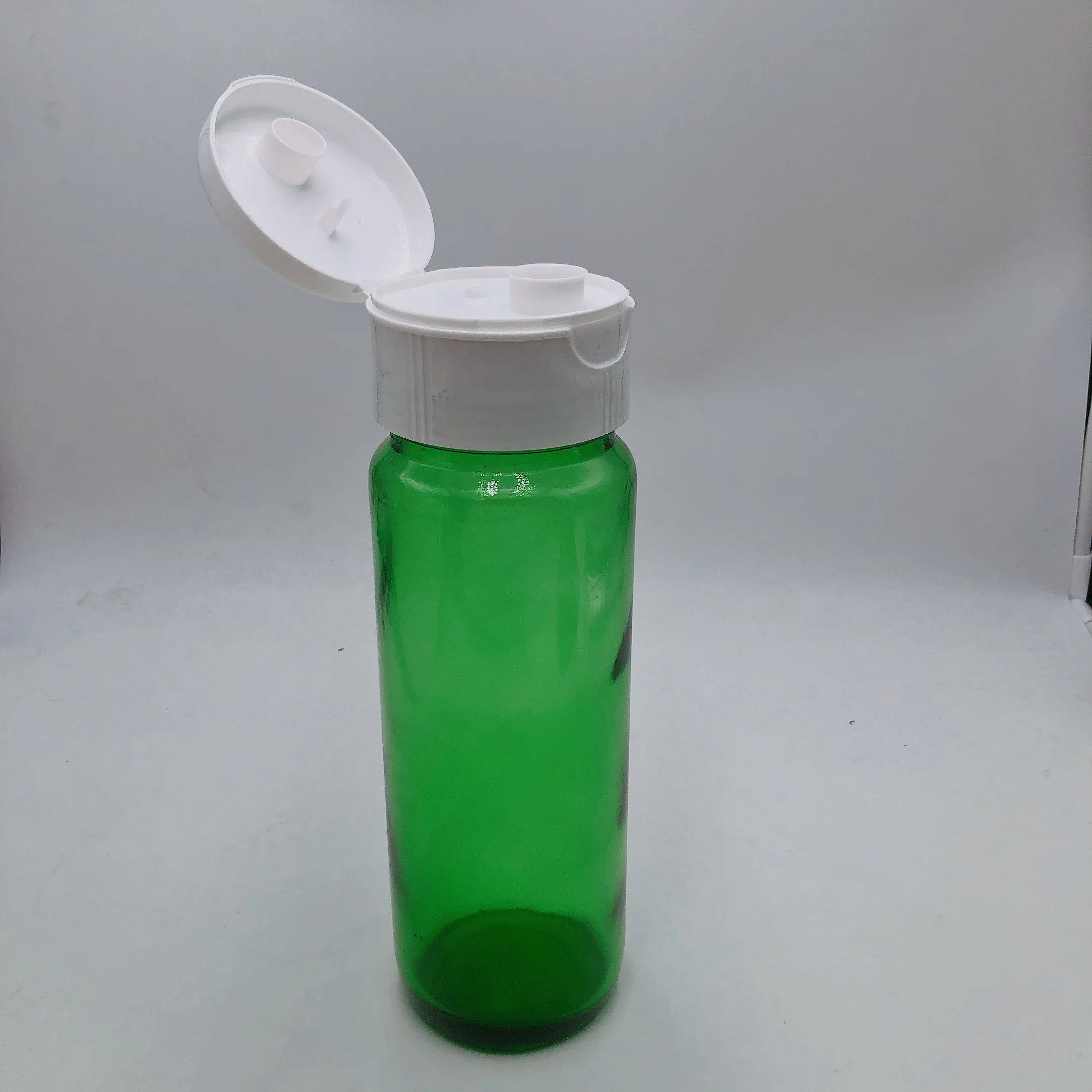 750ml Green Round Glass Wine Bottle With Flip Top Cap Plum Wine Buy