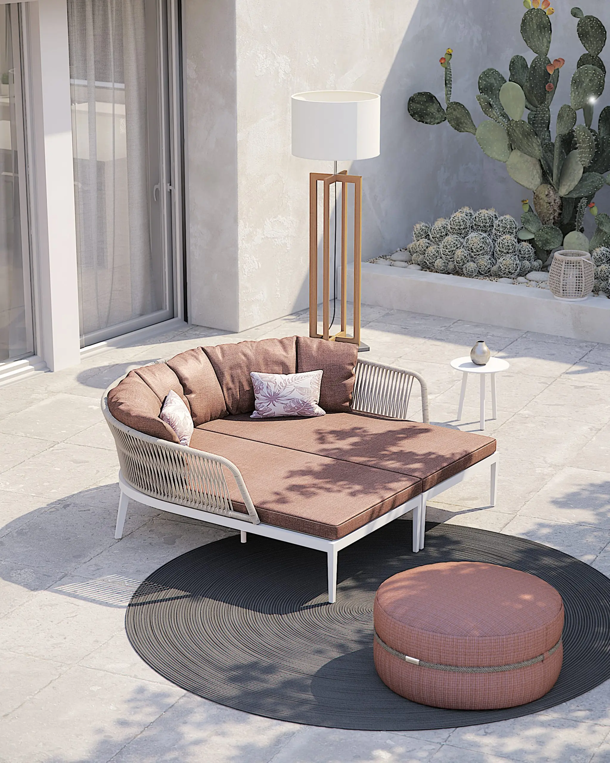 domi patio furniture on Elegent Patio Round Rope Weaving Day Bed Swimming Pool Garden Furniture Rope Outdoor Daybed Used For Hotel Outdoor Furniture Buy Rope Outdoor Daybed Used For Hotel Outoor Furniture Day Bed Daybed Product On Alibaba Com