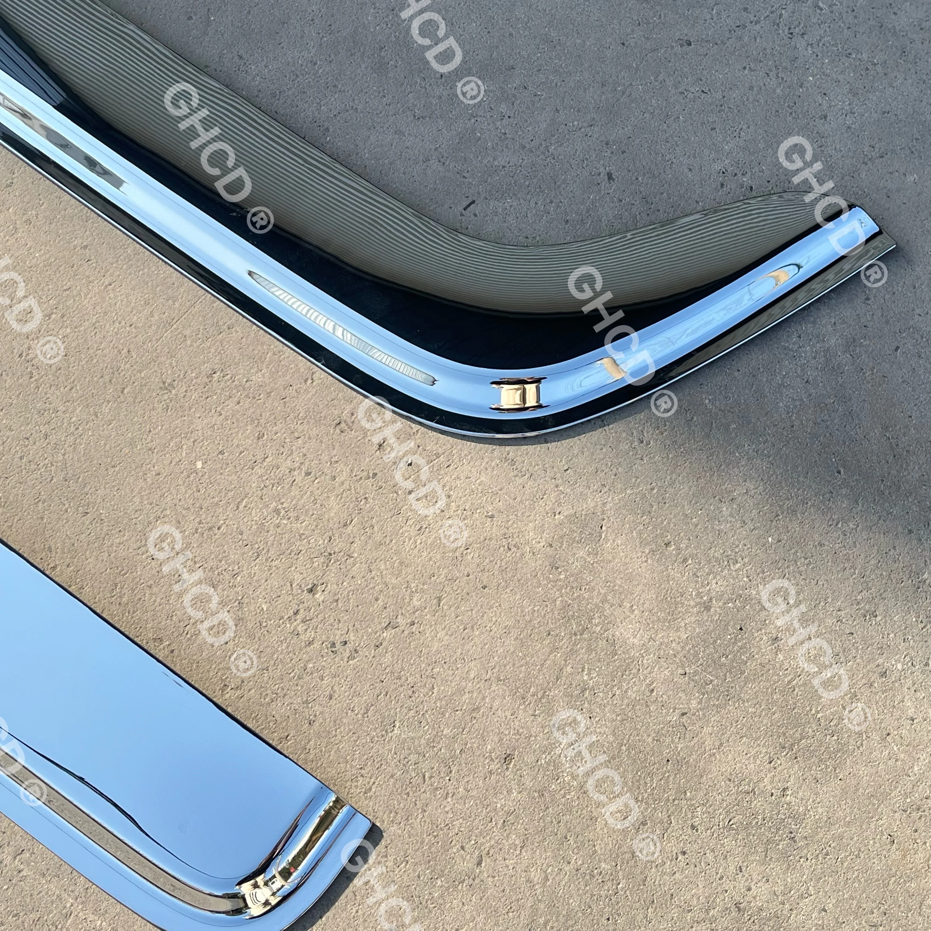 GHCD HOT PRODUCT/FCTORY PRICE CHROME-PLATED SUN VISOR for JAPANESE TRUCK ISUZU 700P/NPR/NQR/FRR/DECA360(2008-ON) manufacture