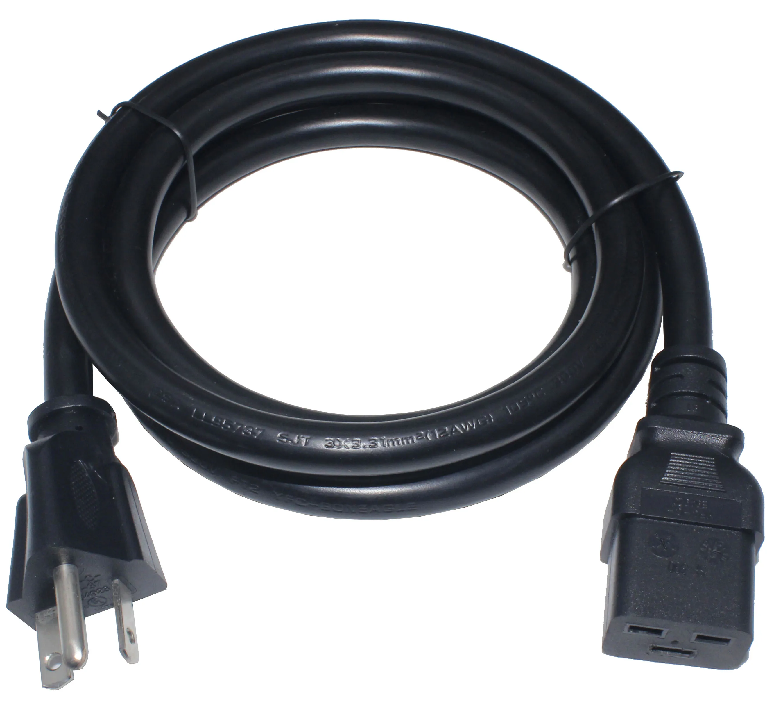 10a 125v American Power Cords Cord Iec 320 C13 Plug 18awg Power Cord