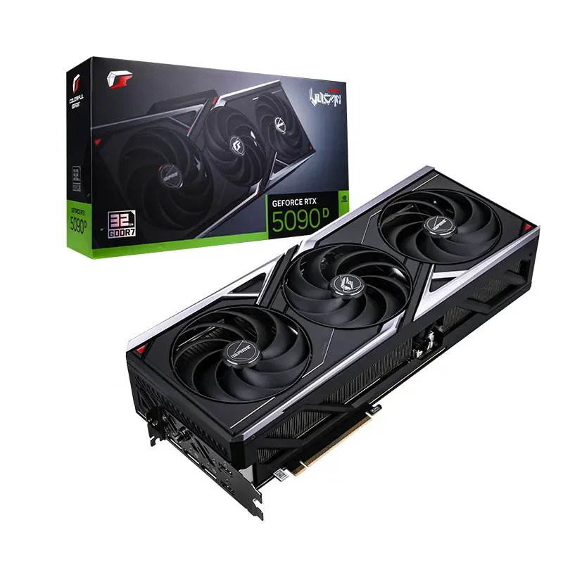 2025 IGame GeForce RTX 5090D Vulcan OC 32GB PCIe 5.0 GPU for AI