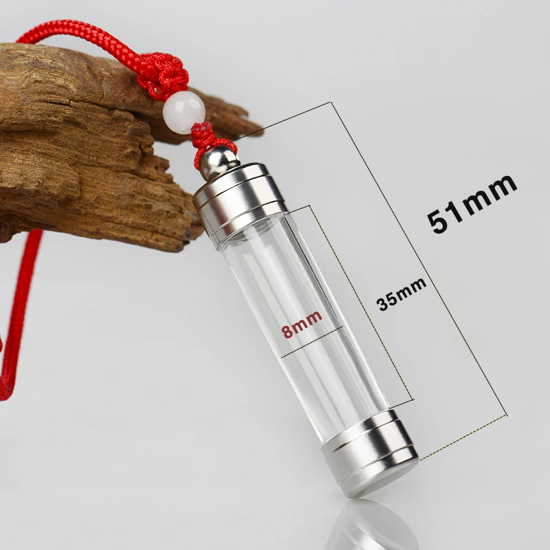 Stainless Steel Openable Cylinder Container Tube Urn Keepsake Cremation