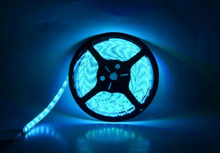 Remote Control Option Ultra Thin Multicolor Flexible Led Tape Strip Light 5050 60leds 12V RGB Led Strip