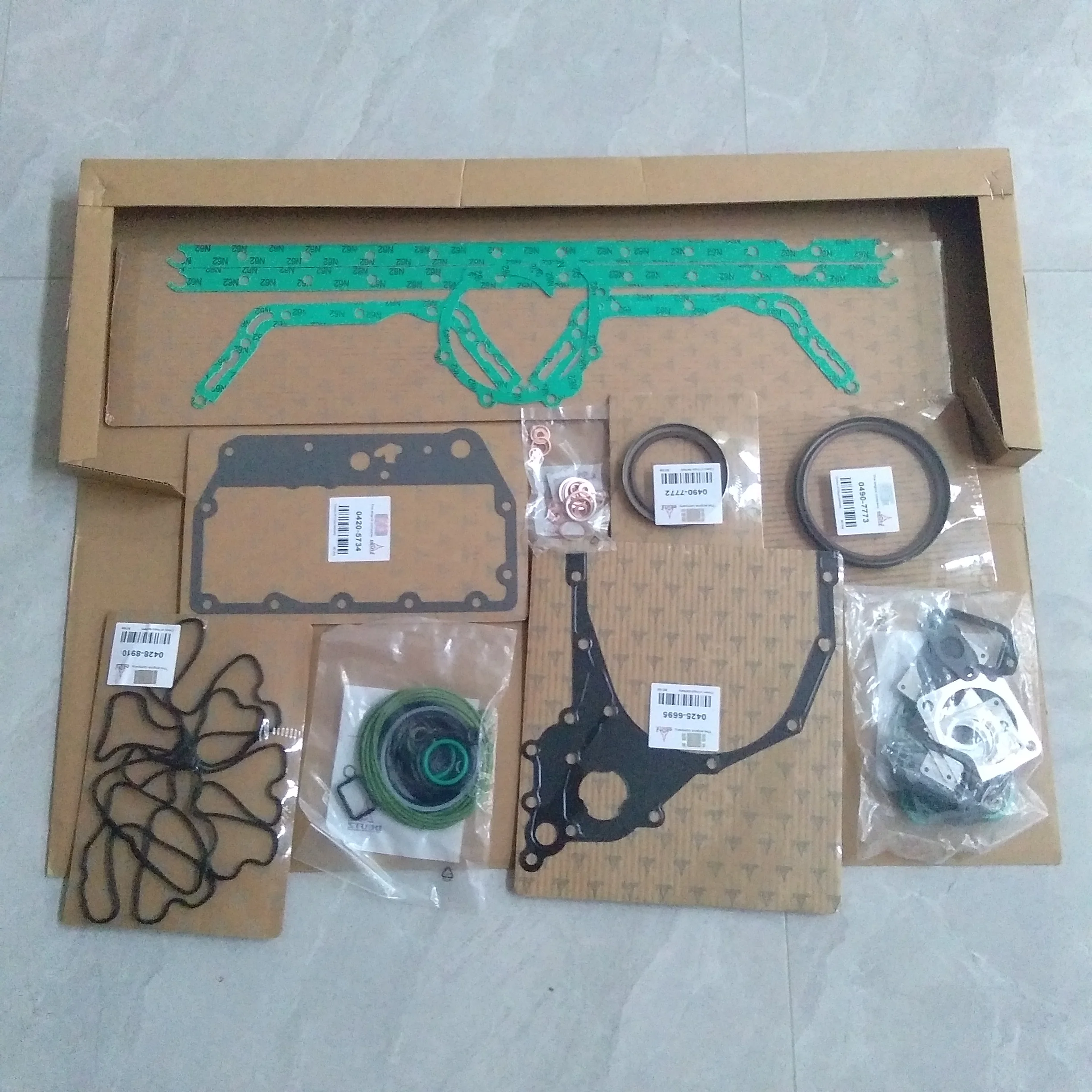 Machines Engine Rebuild Complete Overhaul Full Gasket Kit Repair Set