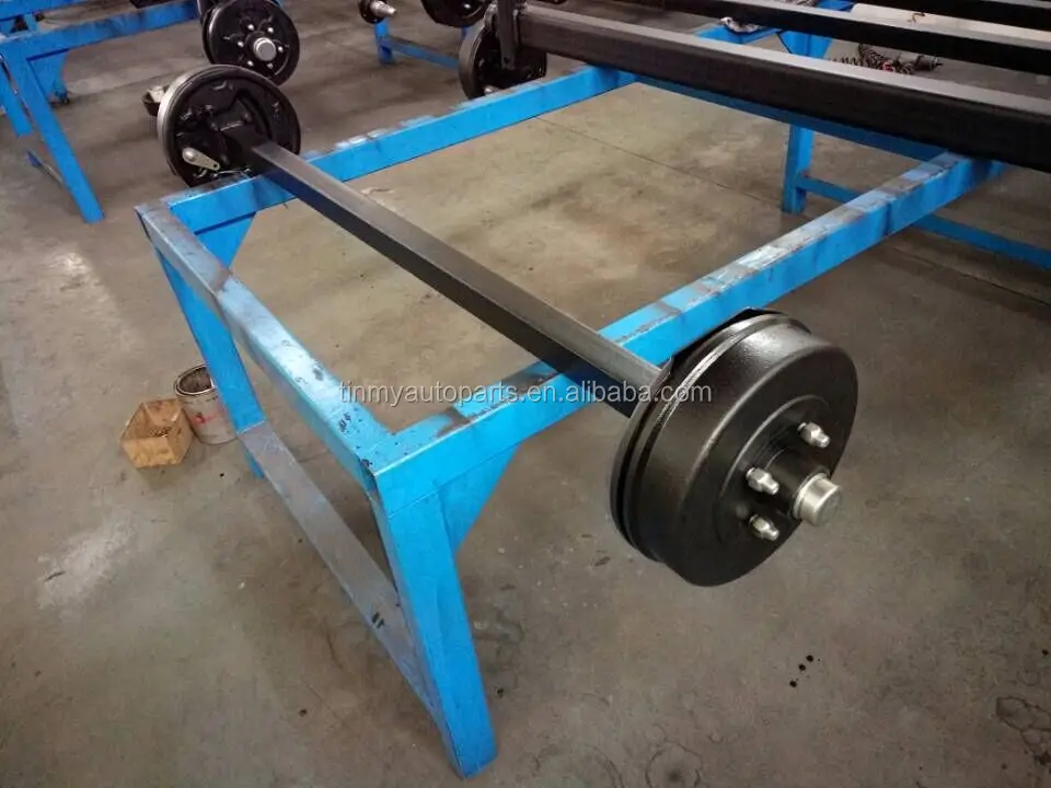 axle with electric brake