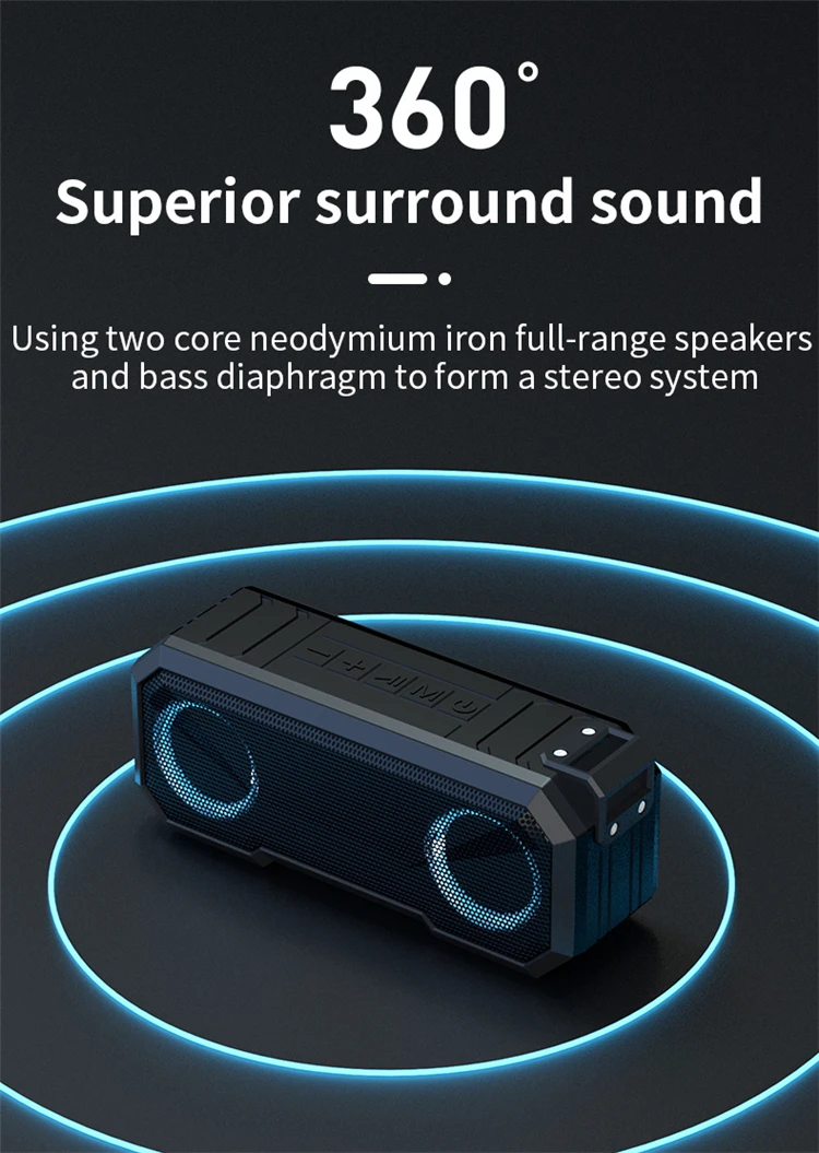 Practical hot sale portable charger speaker mini wireless bluetooth speaker - ANKUX.COM