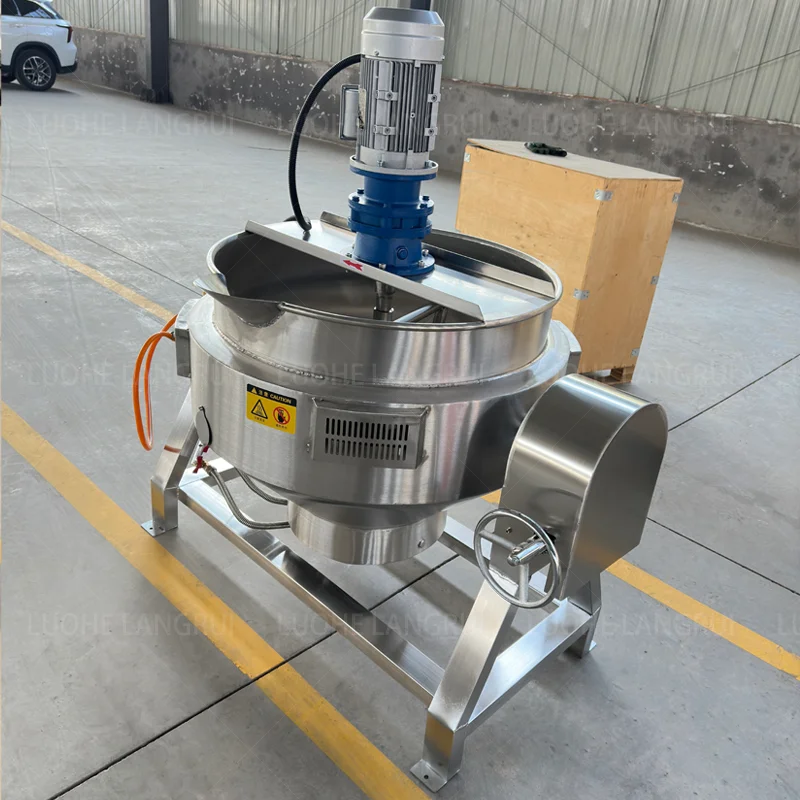 Factory Price Cooking Pot Double Jacket Boiler Heating Jacketed Kettle ...