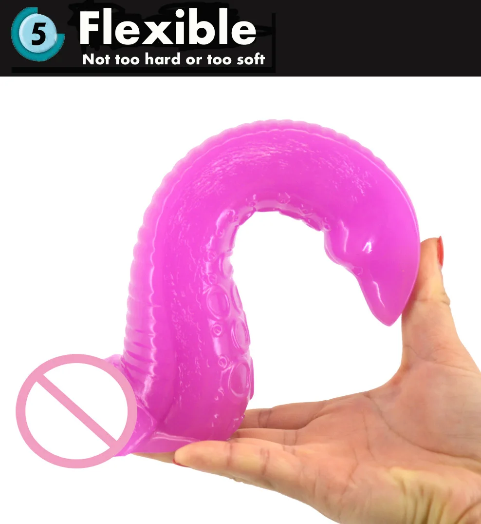 Faak 22cm Animal Sex Toys Curved Thick Bi