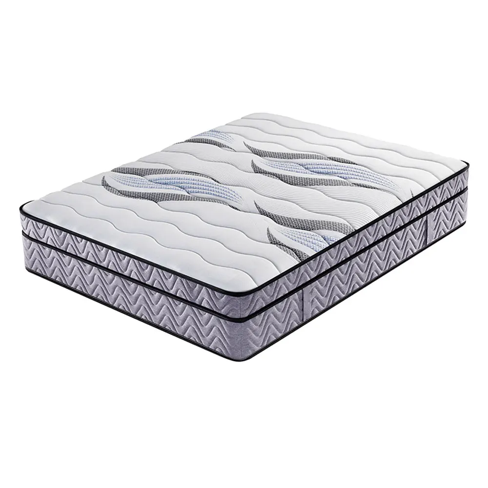 High quality knitted fabric mattress topper european style mattress