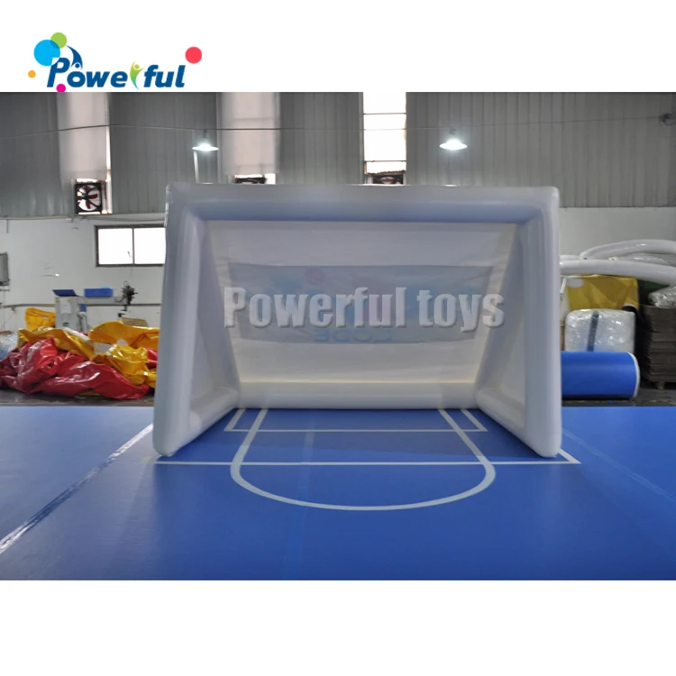 PVC inflatable football goal gate inflatable soccer door with football