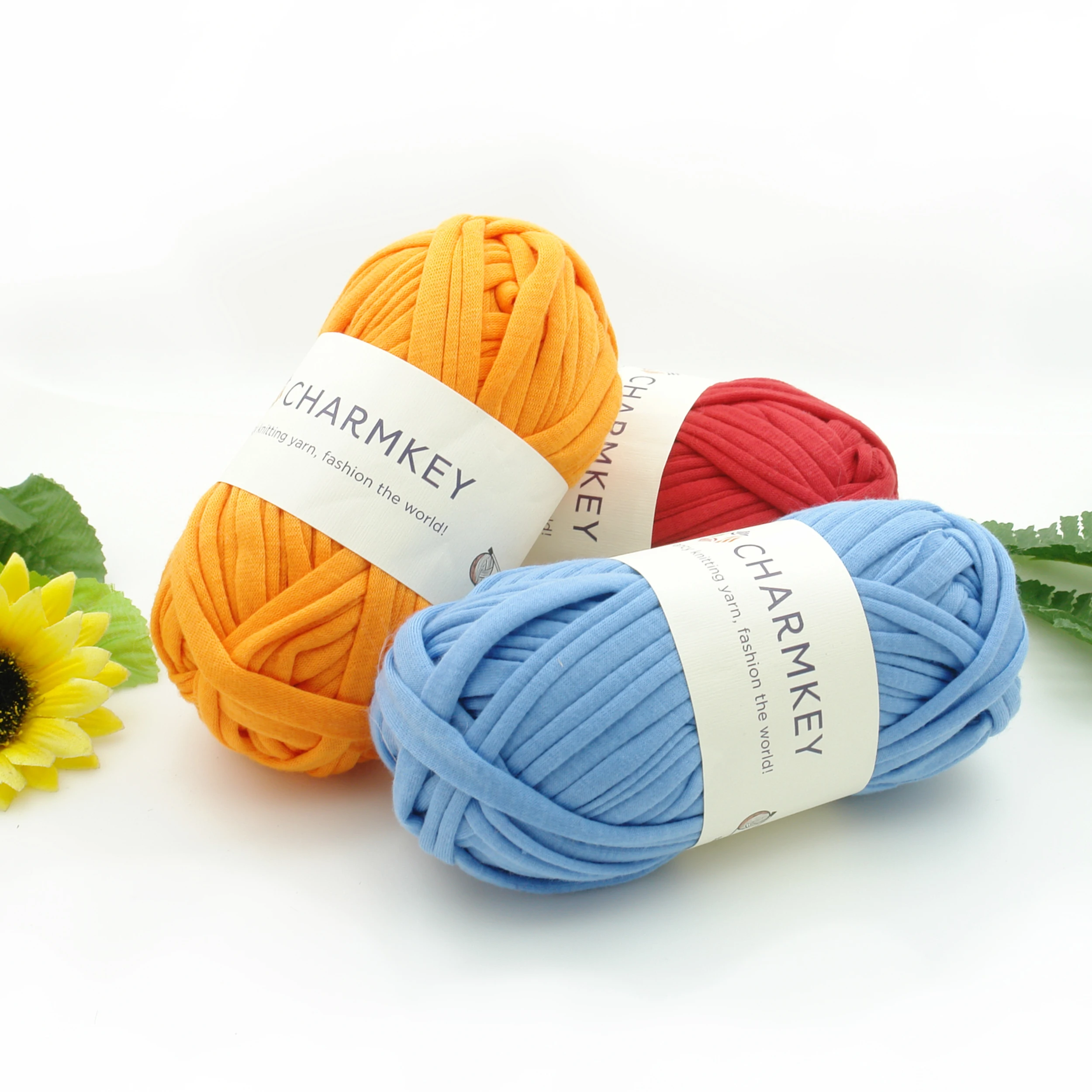 2017 Purple T Shirt Yarn For Crochet Yarn Wholesale China Tshirt Yarn