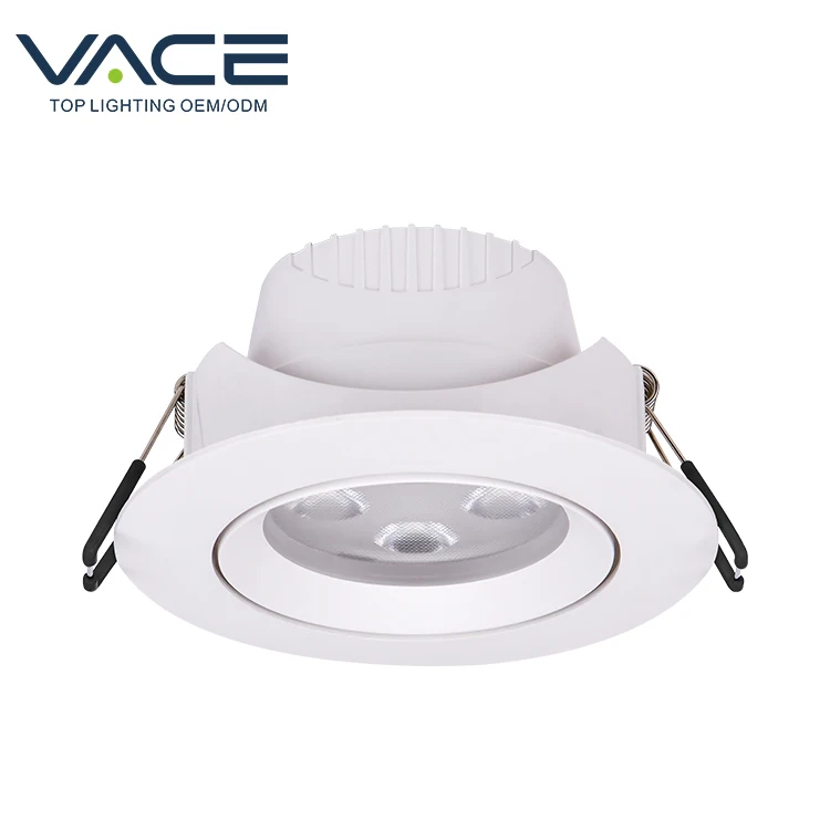 Commercial 3W 5W Recessed Lamp SMD Spot Light Downlight LED Ceiling Spotlight