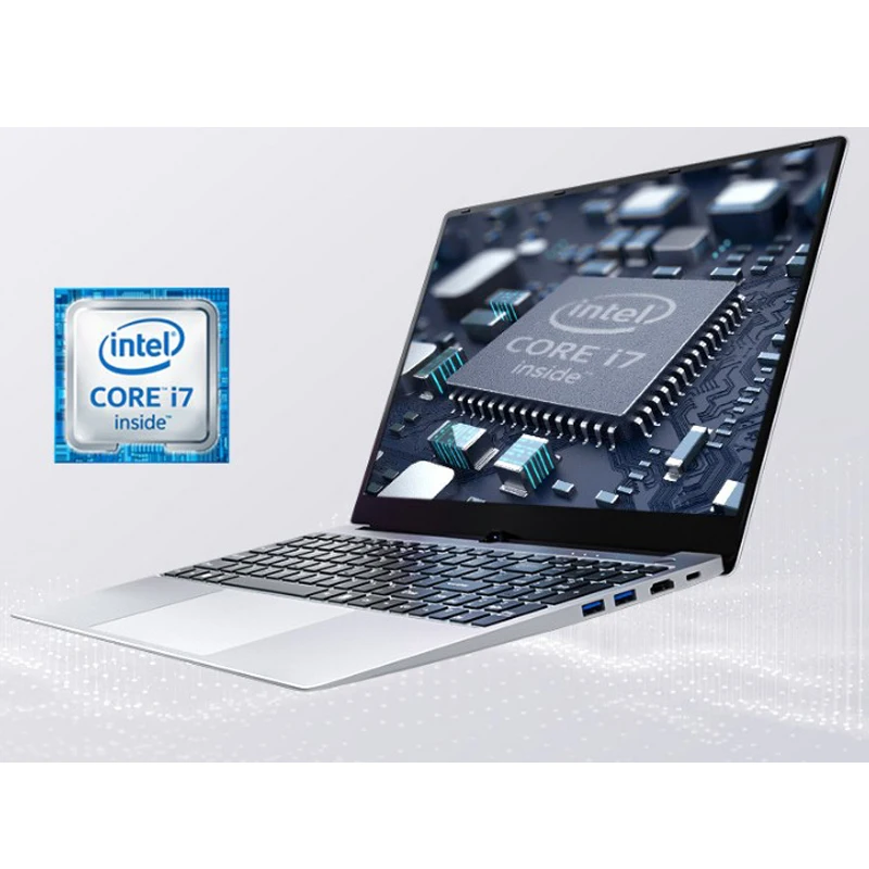 China directly factory OEM 15.6 inch laptop Intel I7 cor 8GB 1TB M.2 SSD  netbook win10 laptop computers