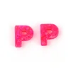 Synthetic Fire Opal Japan Kyocera Opals Loose Gems Letter P Shape