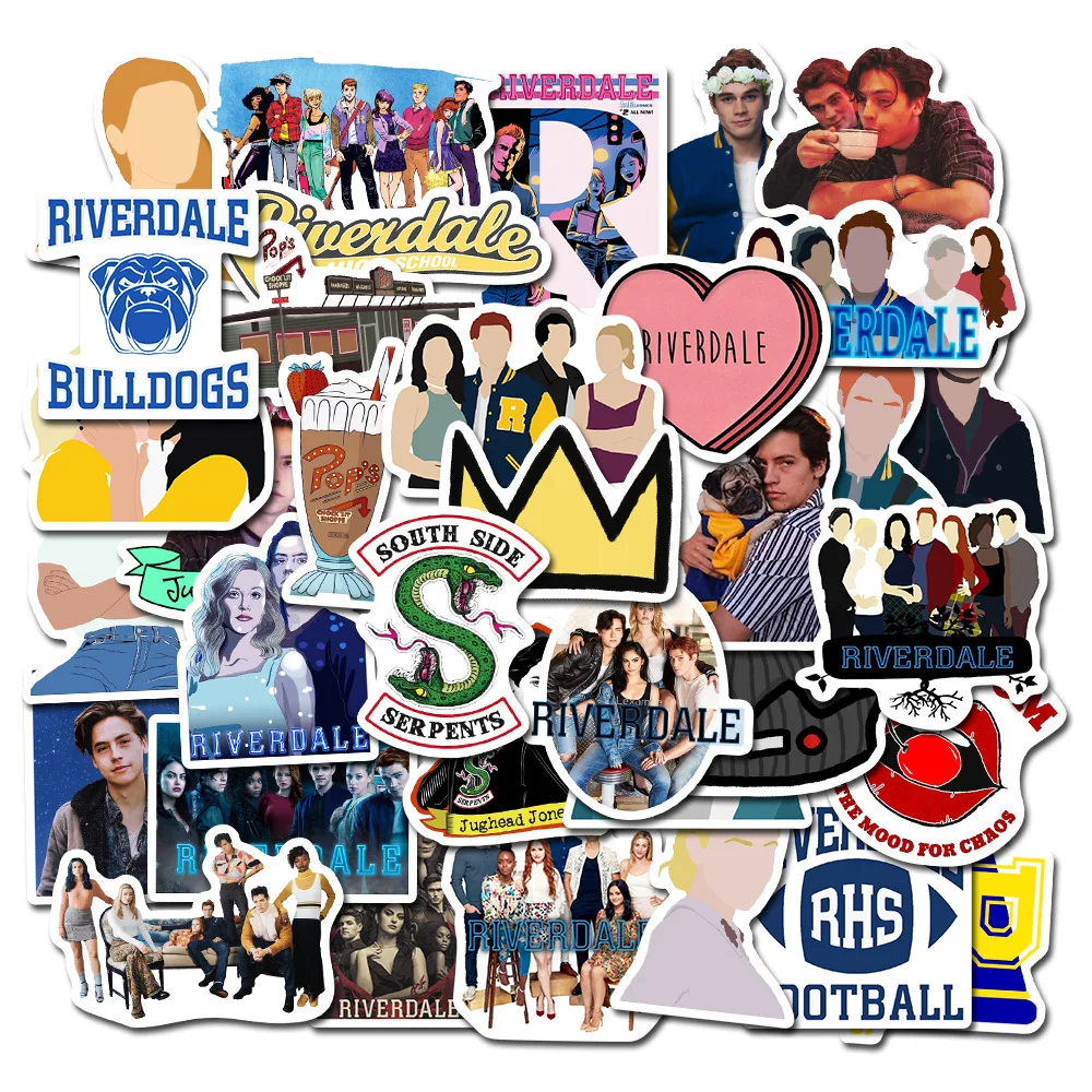 Riverdale TV Series Lot of 35 Sticker Decals 