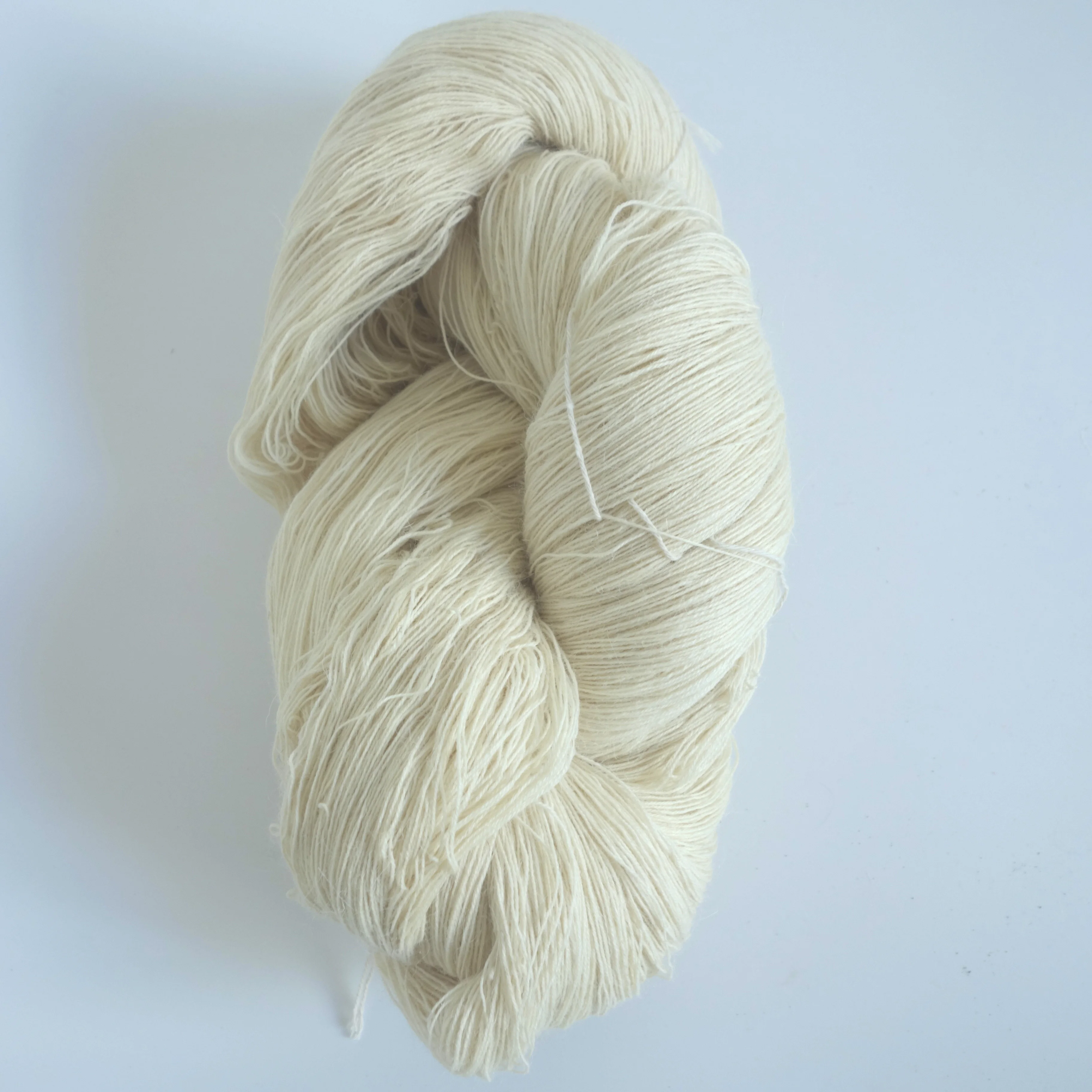 100 New Zealand Wool Yarn 3/16nm Wool Carpet Yarn For Hand Weaving