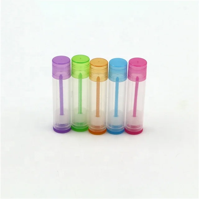 4g Lip Balm Stick Container,Twist Up Lipstick Tube In Transparent Color ...