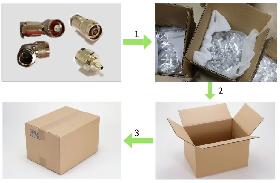Rf Coax N Type Male Connector Rg142 Rg58 Dimensions For Antenna Buy