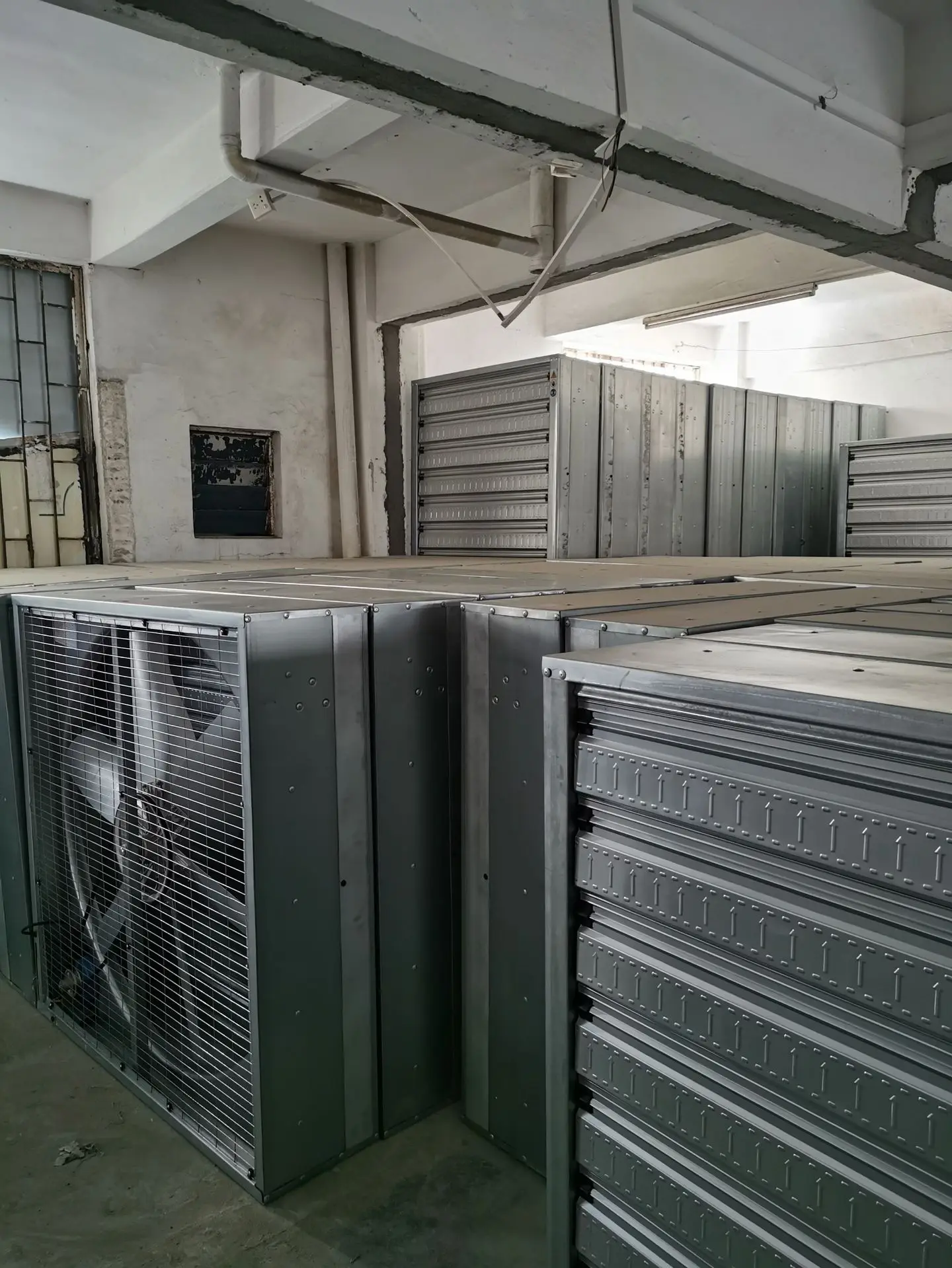 Power Louvered Exhaust Fan, 380/220V, Stainless - detail 40