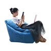 New design washable modern fashion design custom shape lazy bean bag chair sectional sofa
