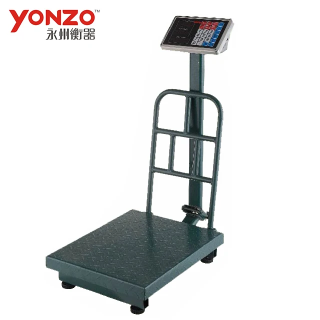 Large Reinforced Thermally Treated Steel Platform 30x40cm AgoraDirect Foldable Heavy Duty Postal Parcel Scale for Weighing Industrial Scale 150kg/20g Double Sided Digital LCD Display 