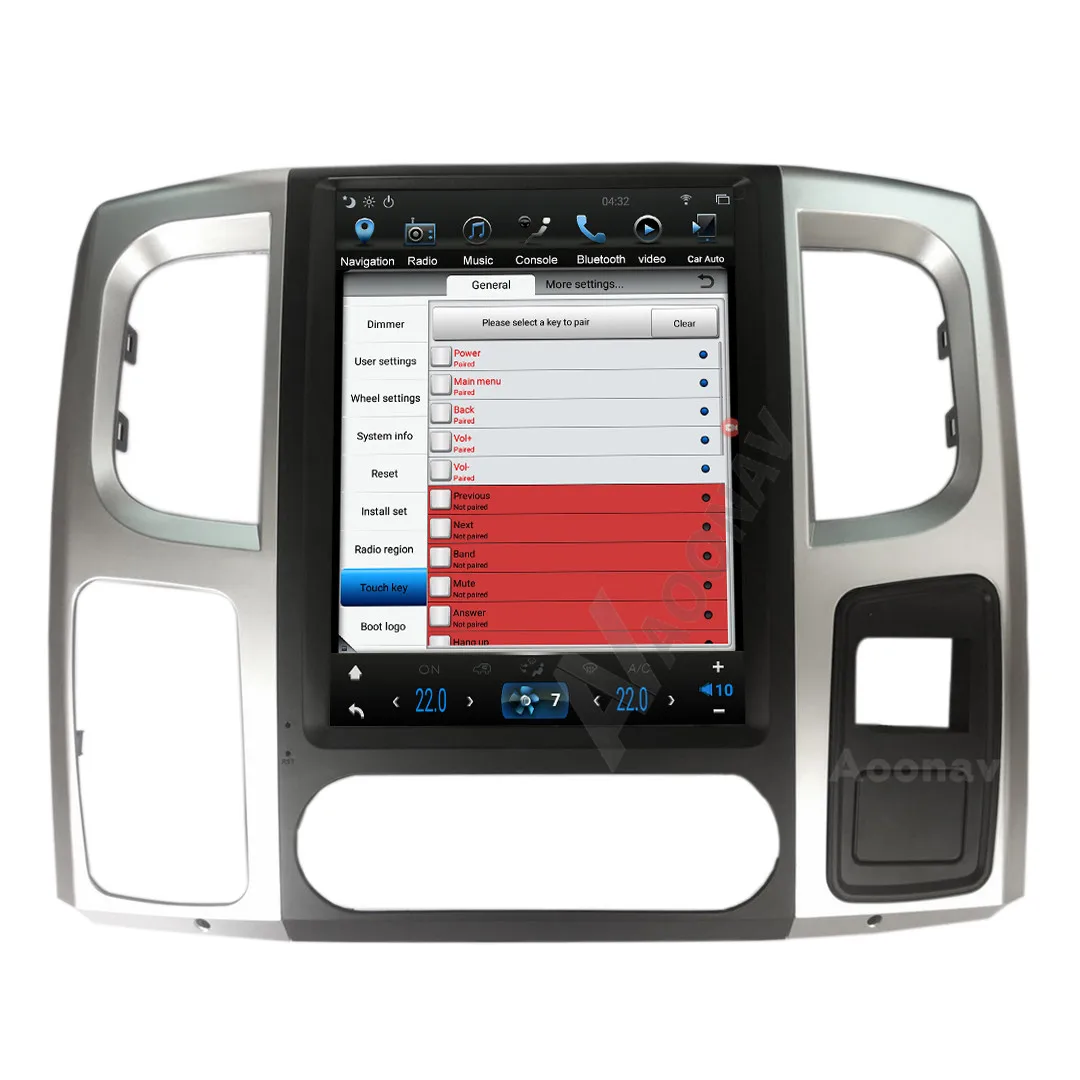 2 Din Android Car Radio Hd Touch Screen Multimedia Dvd Player For Dodge