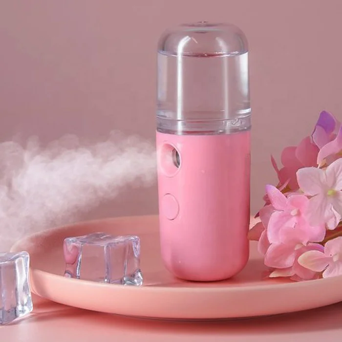 FREE SHIPPING USB Portable Nano Mist Sprayer Facial Body Nebulizer Steamer Moisturizing Skin Care Mini Face Spray Beauty