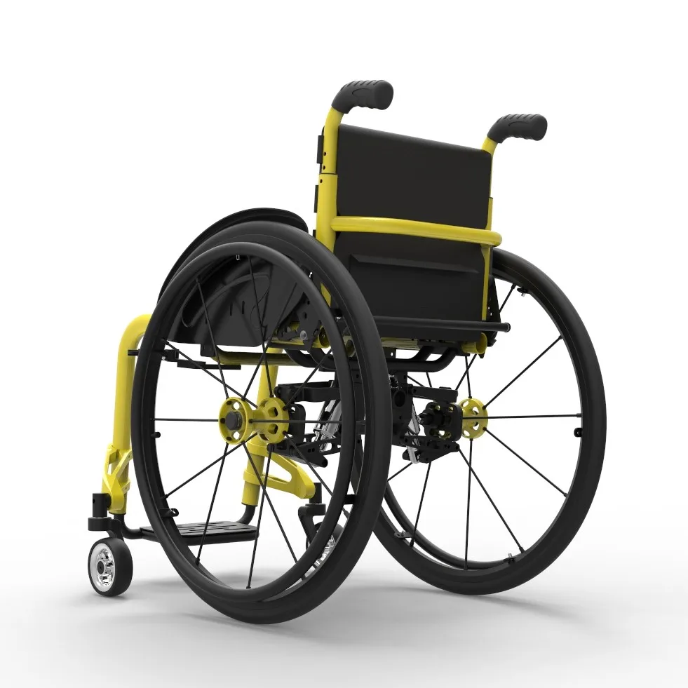可折叠靠背快速可拆卸车轮手动轮椅价格便宜运动轮椅高强度轮椅
