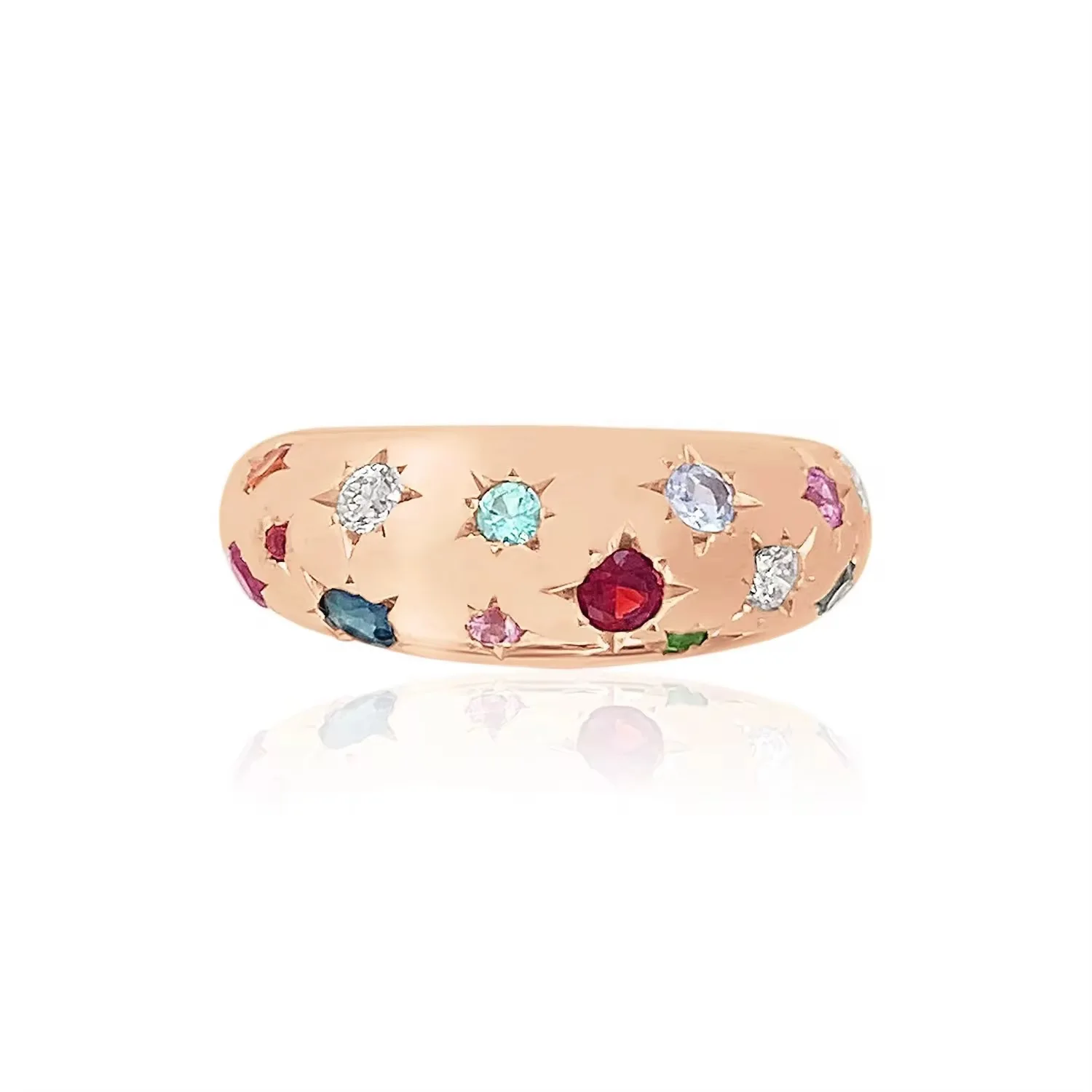 S925 Sterling Silver Square Lab Diamond Ring for Women Cold Style Ins Lab Diamond Ring with High Design Sense Gold Plated