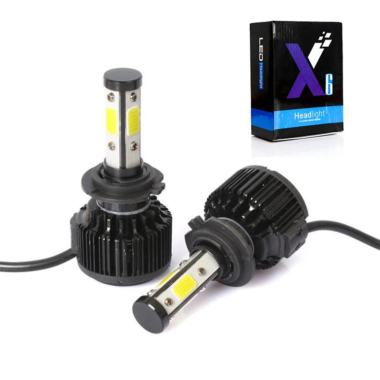 Wholesale 40w H7 9004 9007 Car Led Light Headlights X6 H4 H7 Buy X6