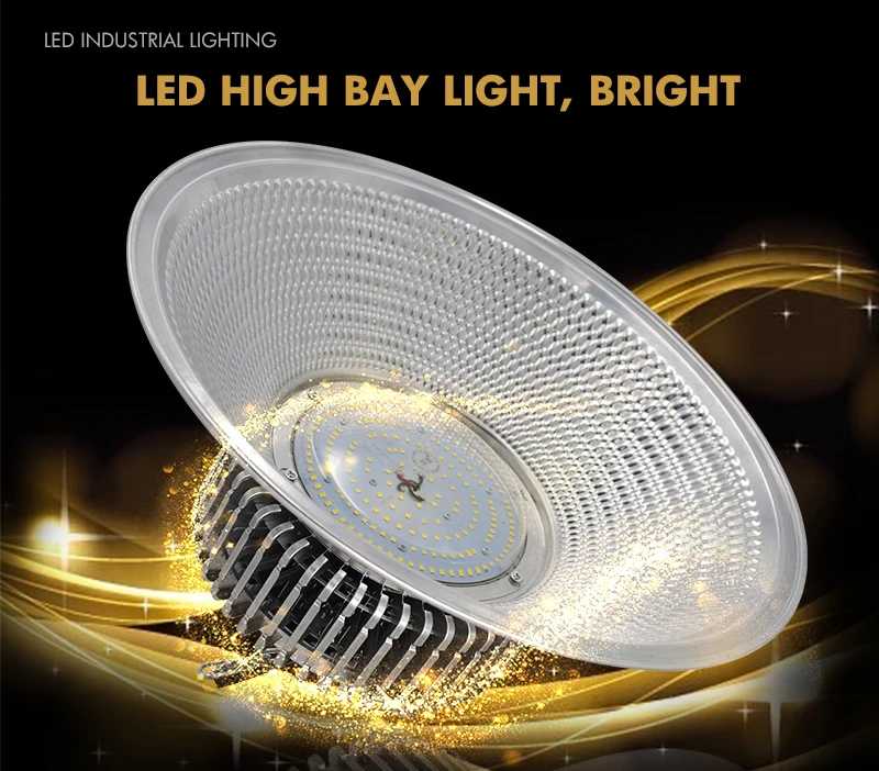 2pc 150W 18" LED High Bay Light 16500lm Super White Factory Industry Lamp 