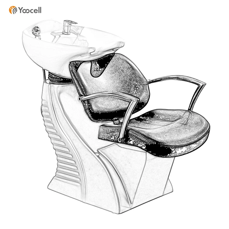 Yoocell Wholesale Beauty Backwash Sink Chair Beauty Salon Hair Washing Shampoo Chair Bed Buy