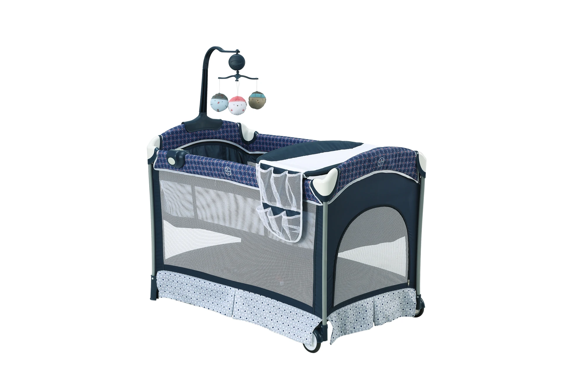 En716 Standard Safety Baby Travel Cot With Game Entrance And Mosquito ...